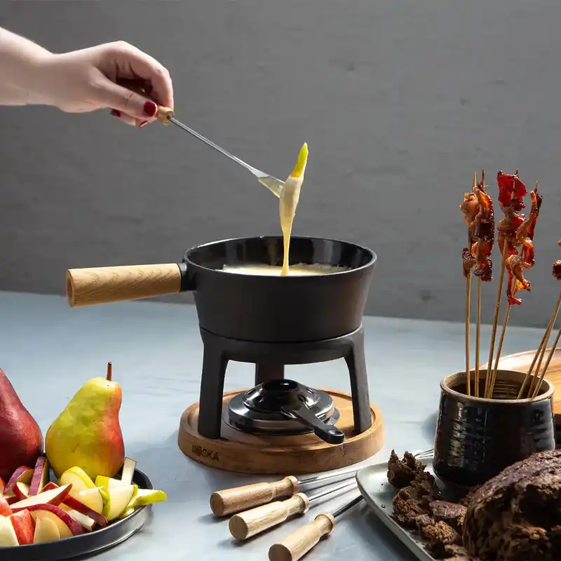 Ekspresowa dostawa BOSKA Pro M 1,2 l - zestaw do fondue żeliwny