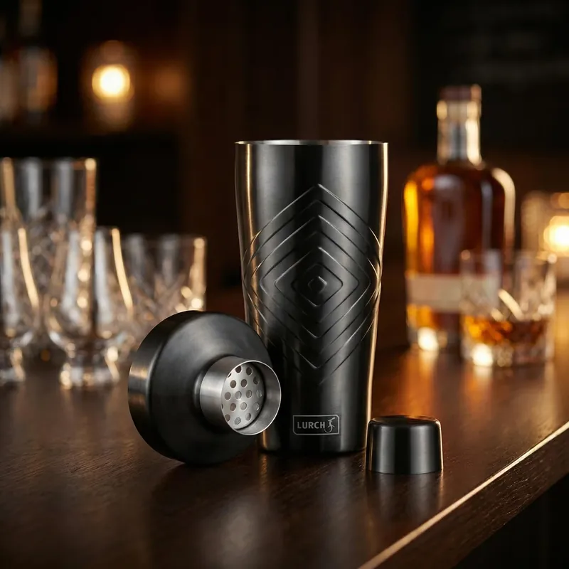Nowy LURCH Bar 0,6 l - shaker barmański do drinków i koktajli ze stali nierdzewnej