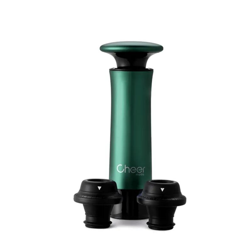 Tani CHEER MODA Treeplet 12,8 cm - pompka próżniowa do wina z 4 korkami