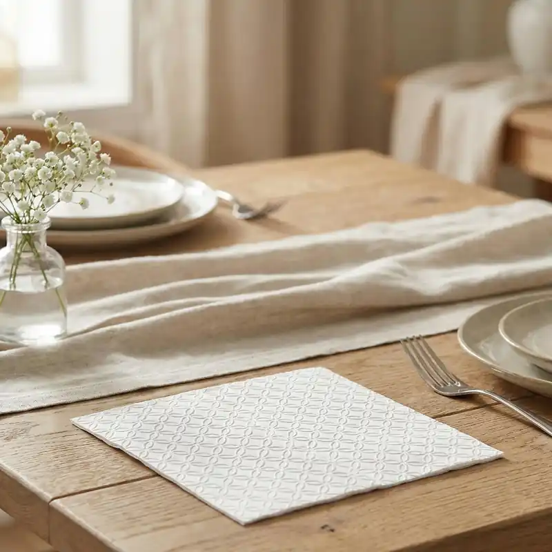 Super okazja Serwetki papierowe dekoracyjne PAW DECOR COLLECTION BIAŁE 20 szt.
