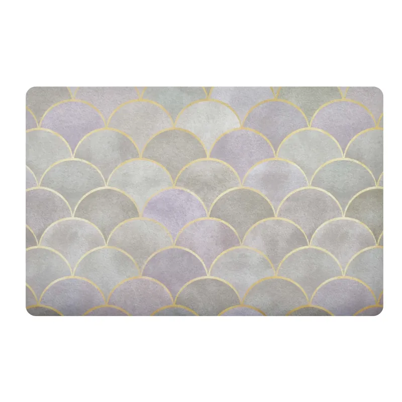 Obniżka ceny Mata stołowa / podkładka na stół z polipropylenu COOKINI BASIC KITCHEN FISH SCALE II 43,5 x 28,2 cm