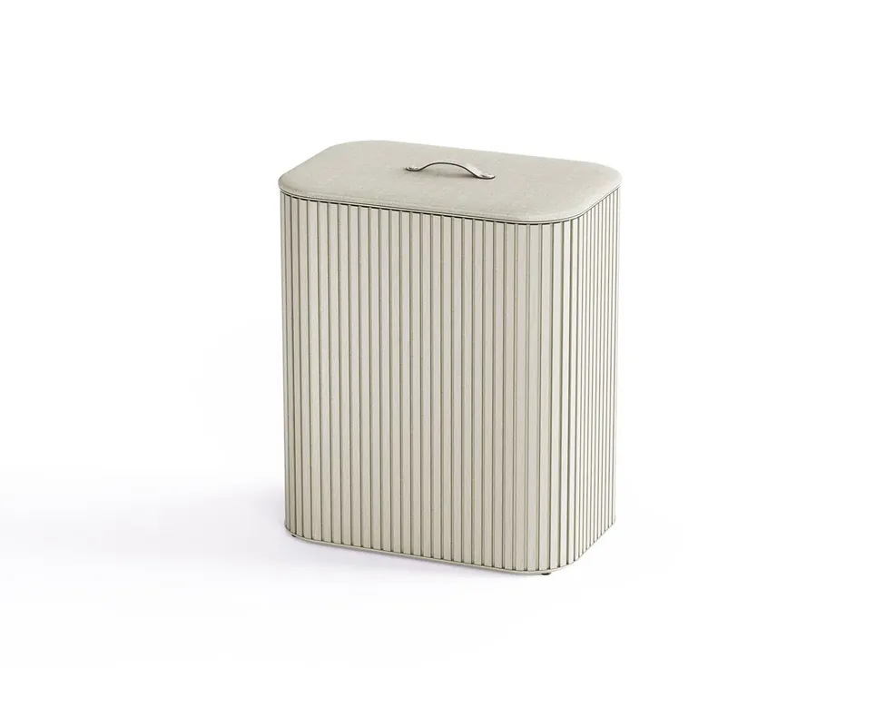 JOSEPH JOSEPH Tota Trio Luxe bambus beż – kosz na pranie 90 l Wyprzedaż