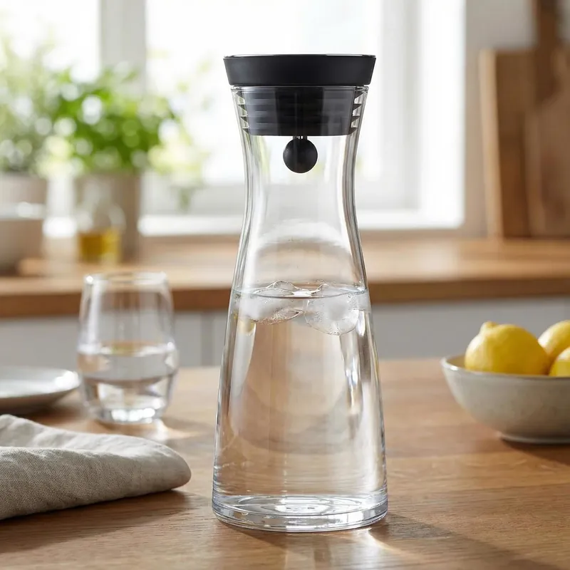 WMF Basic 0,75 l - szklana karafka z korkiem Hit sprzedaży