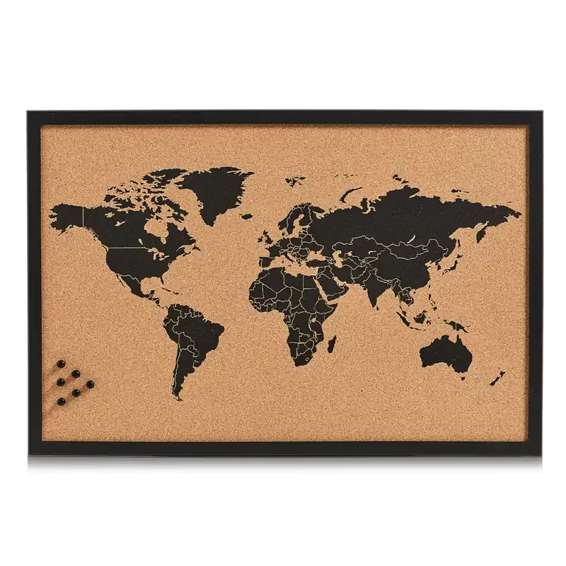 ZELLER World 60 x 40 cm - tablica korkowa Sprawdź teraz