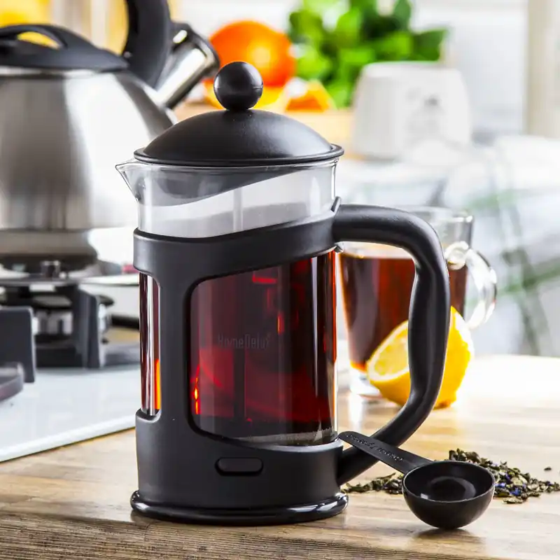 French press / Zaparzacz do kawy tłokowy szklany HOME DELUX SOFIA 0,8 l Taniej