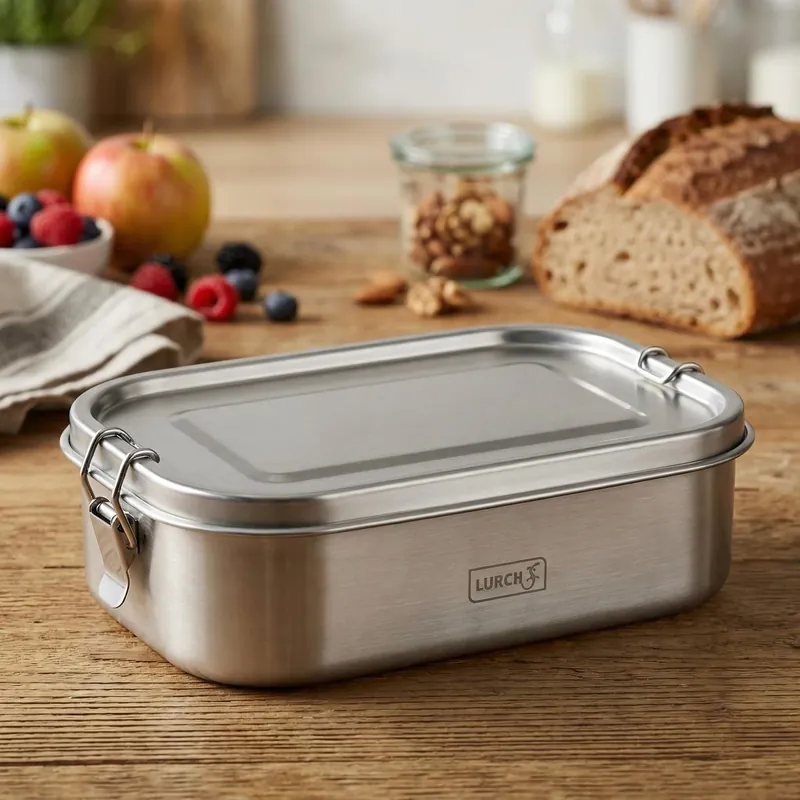 Ostatnia szansa LURCH Snap 1,2 l - lunch box / śniadaniówka ze stali nierdzewnej