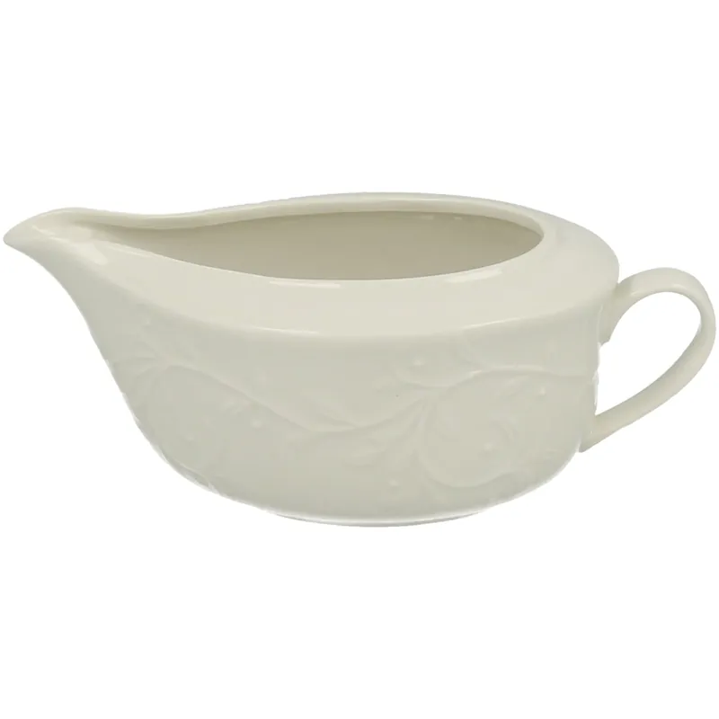 DUO Hemingway 350 ml biała - sosjerka porcelanowa Obniżka ceny