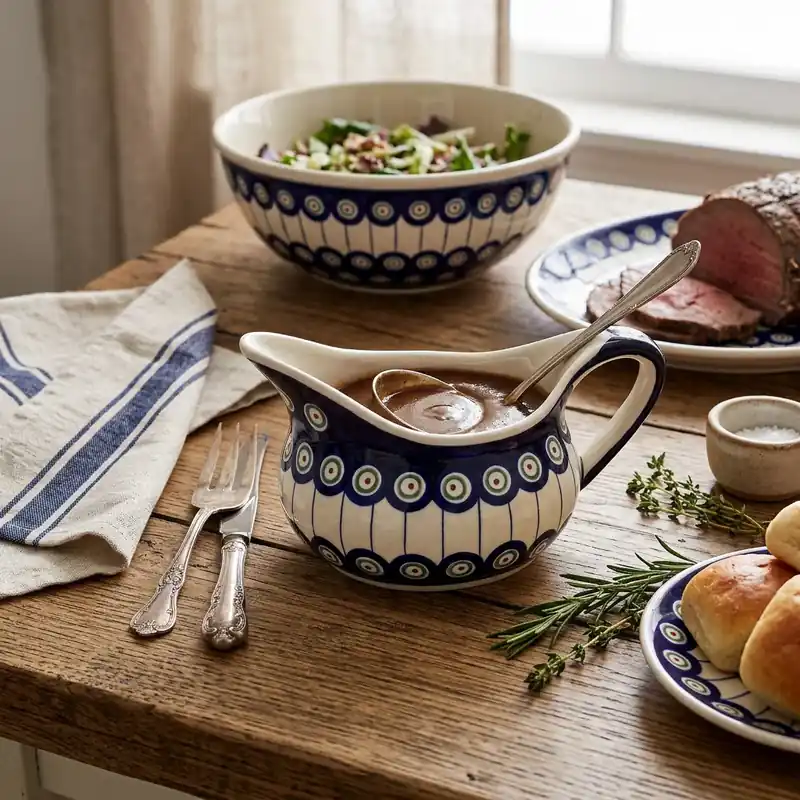 Sprawdź teraz Sosjerka 450 ml - wzór 8 - Zakłady Ceramiczne w Bolesławcu (2 gat.)