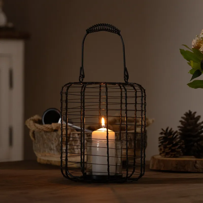 Sprawdź teraz Lampion dekoracyjny metalowy AŻUR 21 cm