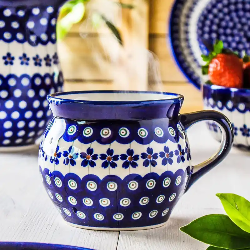 Kup teraz Kubek 500 ml - wzór A-166A - Zakłady Ceramiczne w Bolesławcu (2 gat.)