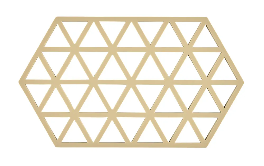 ZONE DENMARK TRIANGLES 24 x 14 cm - silikonowa podkładka pod gorące naczynia piaskowa Zamów dziś
