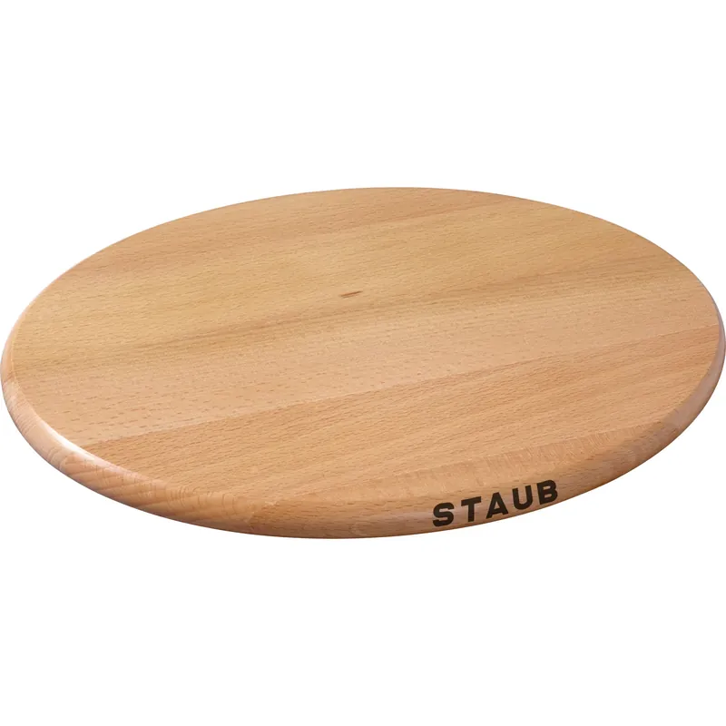 Promocja STAUB Heavy 29 x 20 cm - podkładka pod garnek magnetyczna drewniana