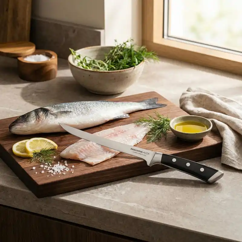 TESCOMA Azza Edge 16 cm - nóż do filetowania ze stali nierdzewnej Niska cena