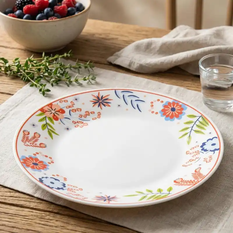 Szybka dostawa Talerz deserowy ODELO ESMENE FOLK 18 cm