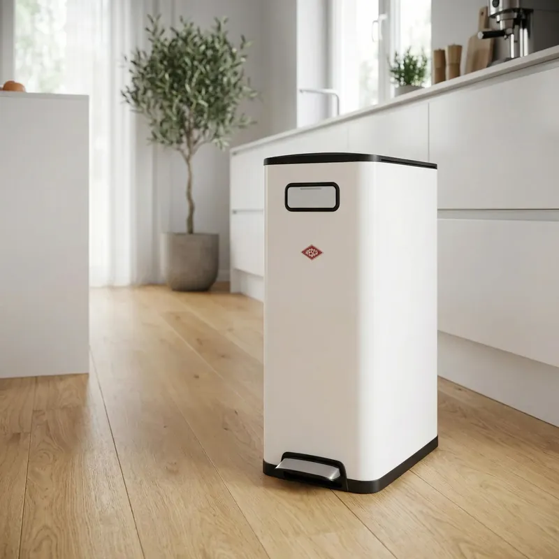 WESCO Big Double Master 2 x 20 l - kosz do segregacji śmieci z pedałem stalowy Ograniczona ilość