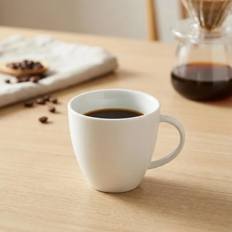 AMBITION Fala / Kubiko 200 ml - filiżanka do kawy i herbaty porcelanowa Zniżka