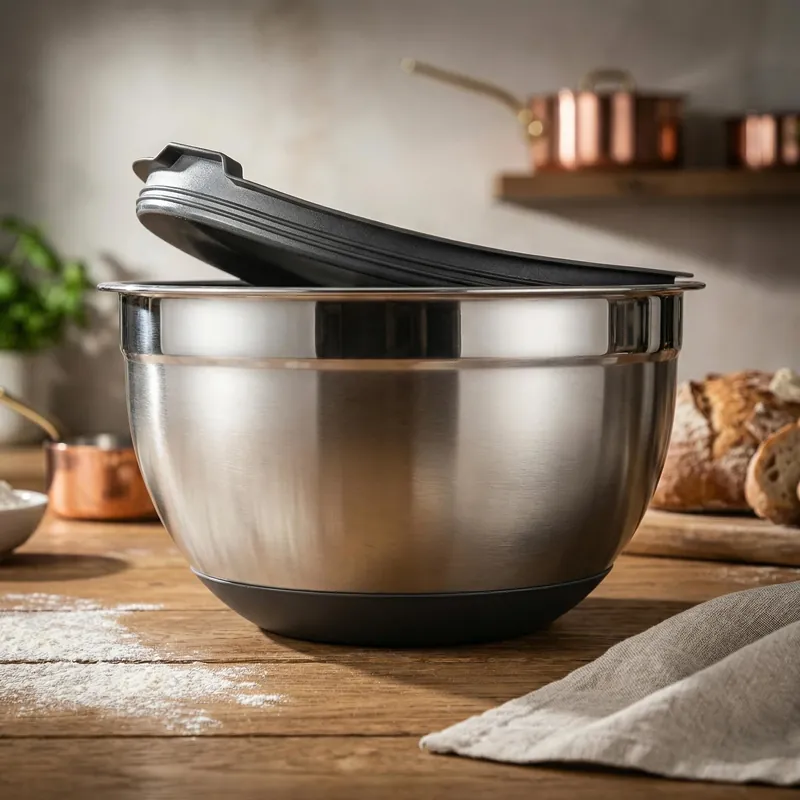 Wybór klientów TESCOMA GrandCHEF Bowl 5 l - miska kuchenna stalowa z pokrywką