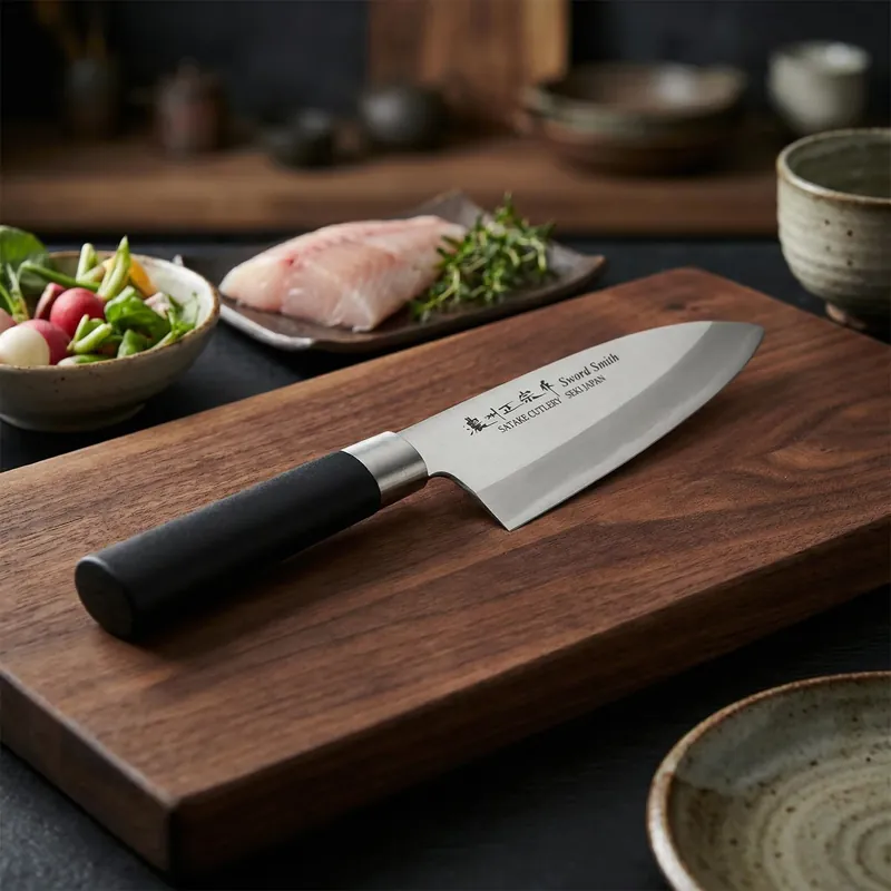 SATAKE Saku 16 cm - nóż japoński Deba ze stali nierdzewnej Oferta