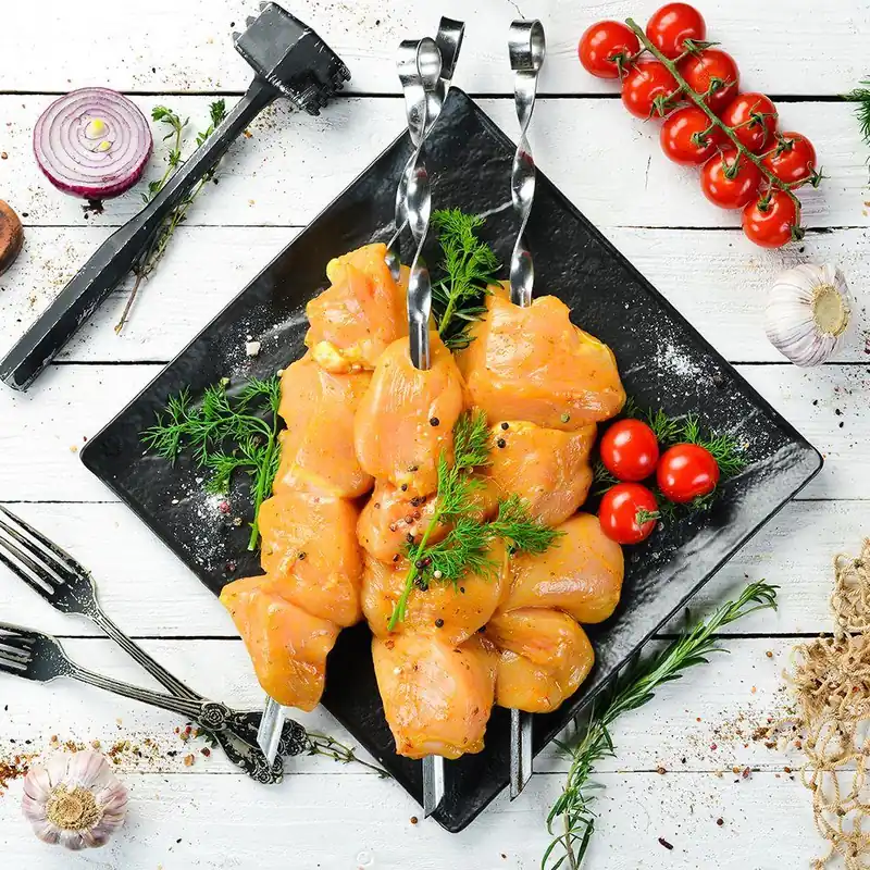 Zniżka Szpilki / patyczki do szaszłyków metalowe SUMMER GRILL 3 szt