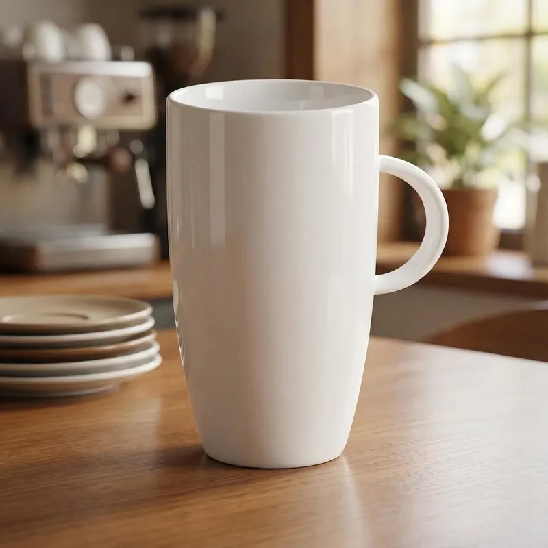 Kubek porcelanowy z uchem Tadar II 350 ml biały Sprawdź teraz