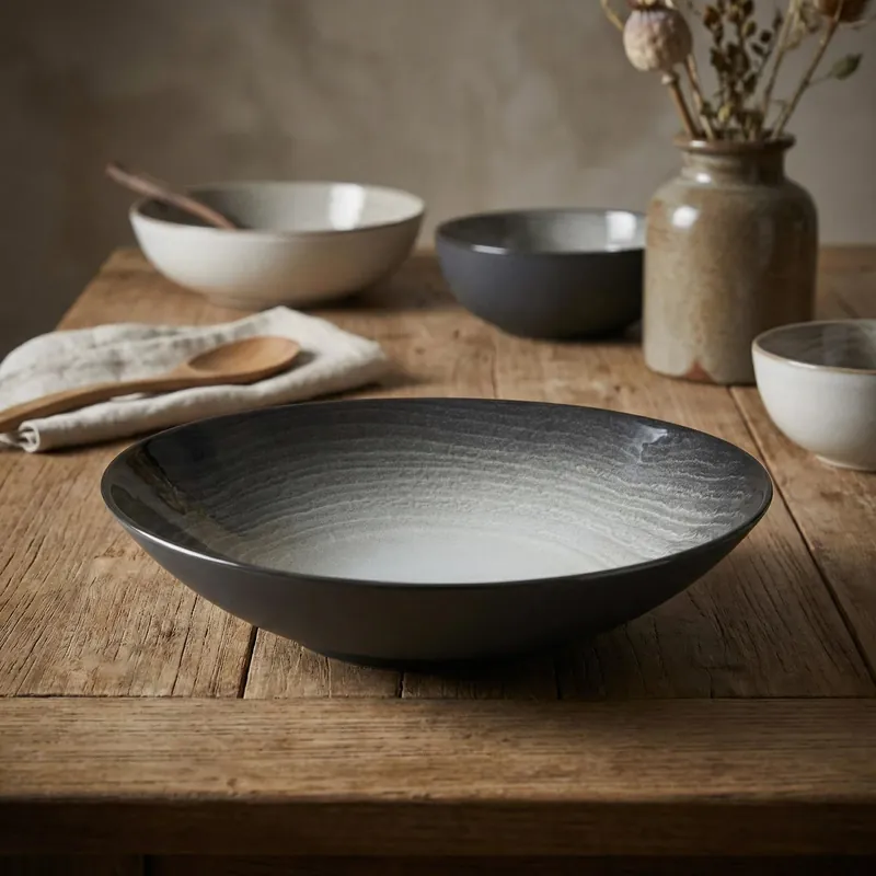 REVOL Swell 24,2 - talerz obiadowy głęboki porcelanowy Premium