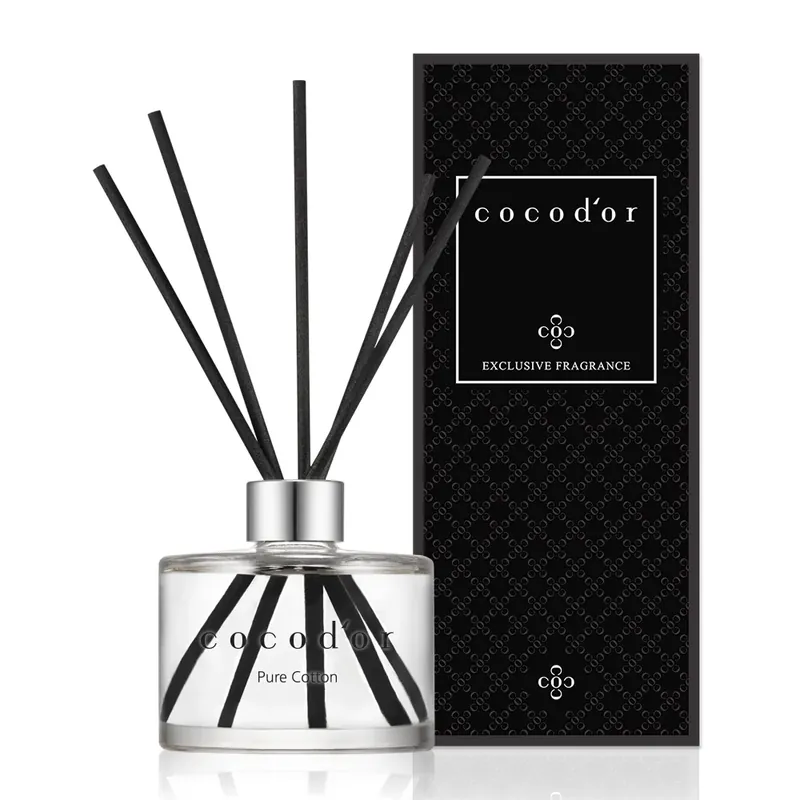 Taniej Patyczki zapachowe z dyfuzorem COCODOR PURE COTTON 50 ml