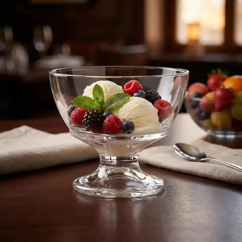 Nie przegap Pucharek do lodów i deserów szklany KLARA 280 ml
