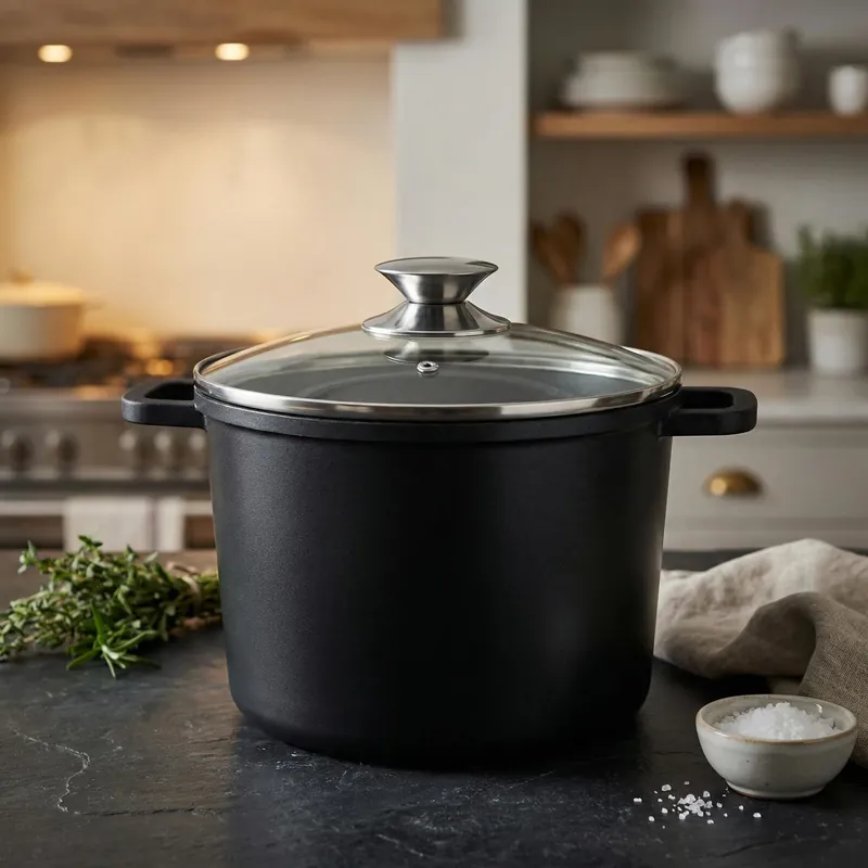 Garnek aluminiowy z pokrywką GRANDE 4,4 l Zniżka