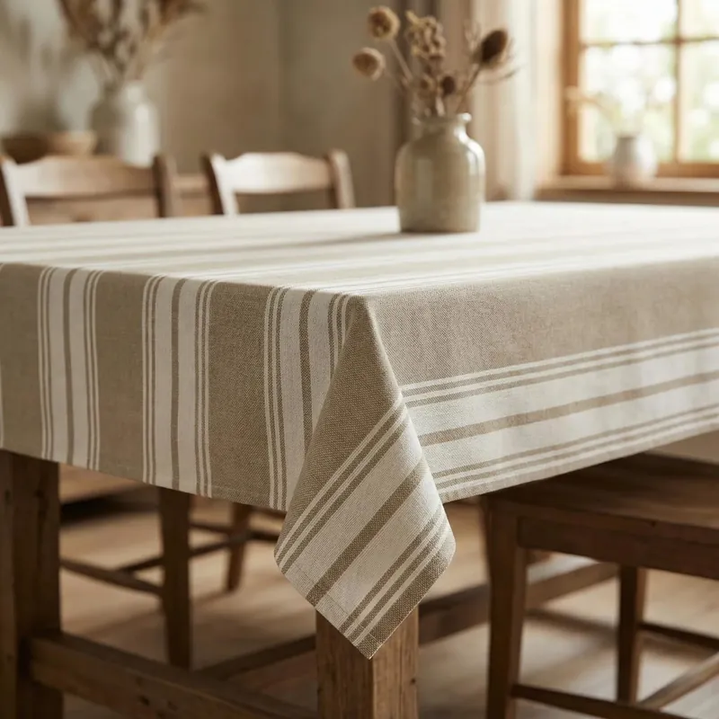 TOGNANA Every Day Natural Love 150 x 300 cm - obrus na stół bawełniany Niska cena
