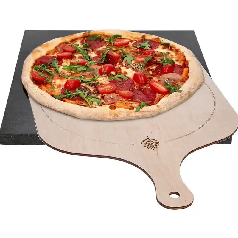 Łatwy zwrot BROWIN 41 x 29 cm - łopatka do pizzy drewniana