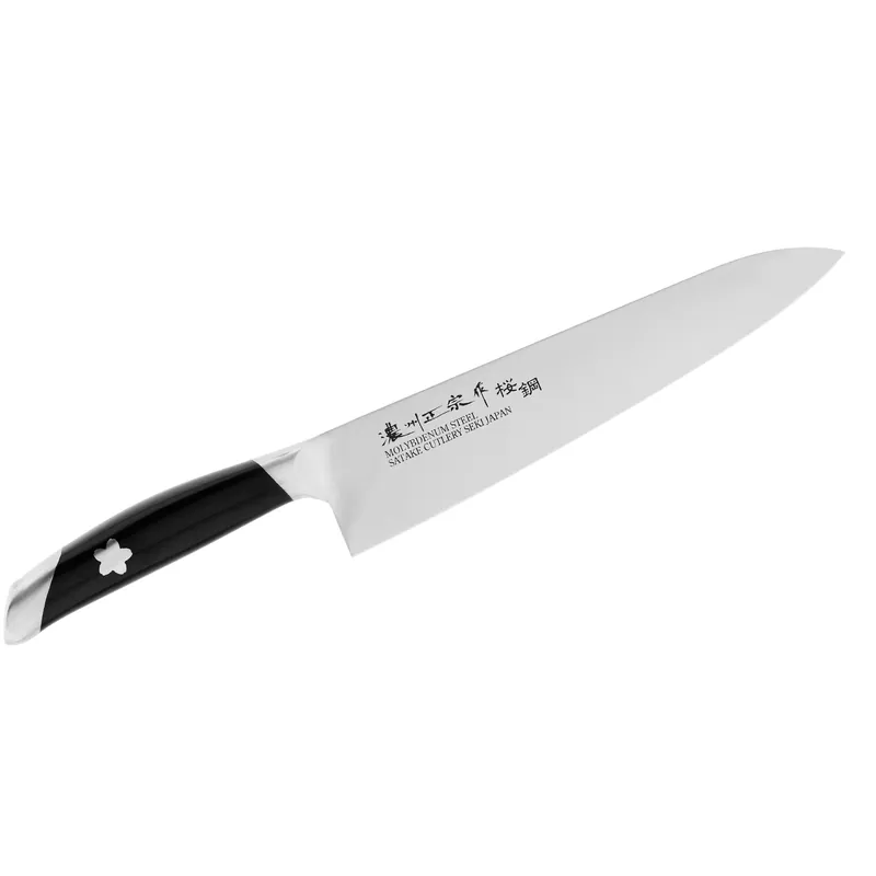 Nie przegap SATAKE Sakura 21 cm - japoński nóż szefa kuchni ze stali nierdzewnej