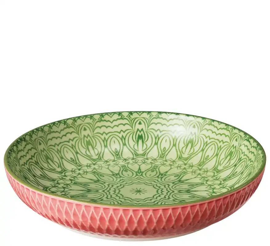 CILIO Amici 0,75 l – miseczka porcelanowa różowe romby 21 cm Ograniczona ilość