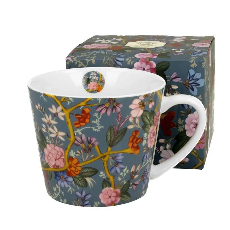 Nie przegap Kubek porcelanowy DUO ART GALLERY BLUE BY WILLIAM KILBURN 610 ml