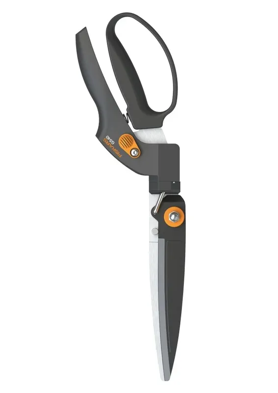 Tani FISKARS SmartFit GS40 czarne - nożyce ogrodowe do trawy stalowe