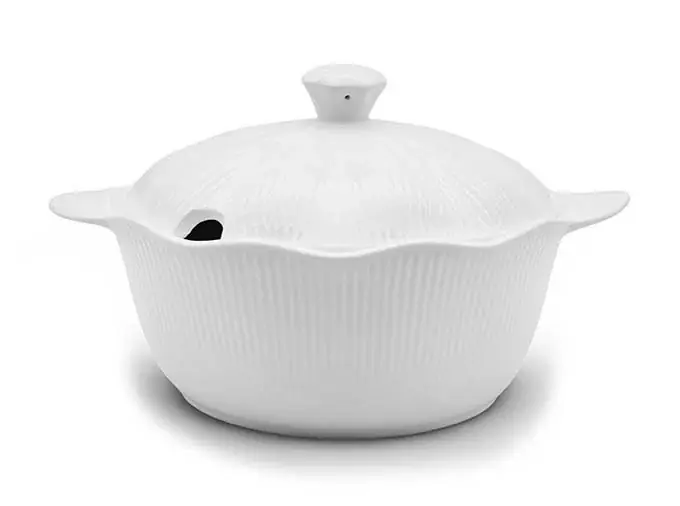 Waza do zupy porcelanowa okrągła 2,4 l Zniżka