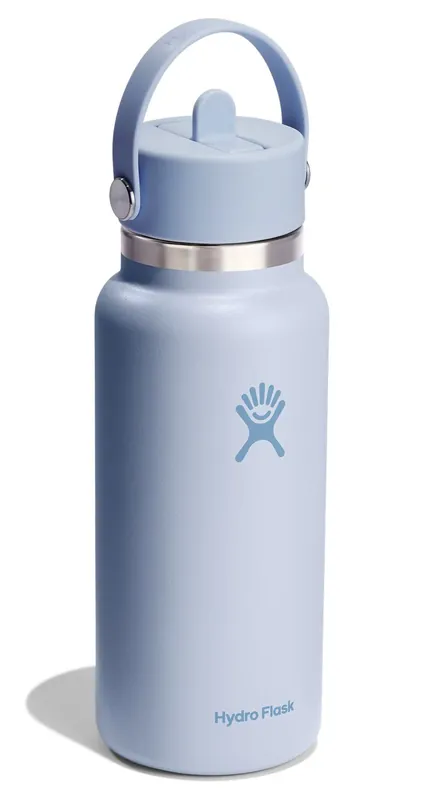Oferta czasowa HYDRO FLASK Wide Mouth Flex Straw Cap Surf – butelka 32 oz