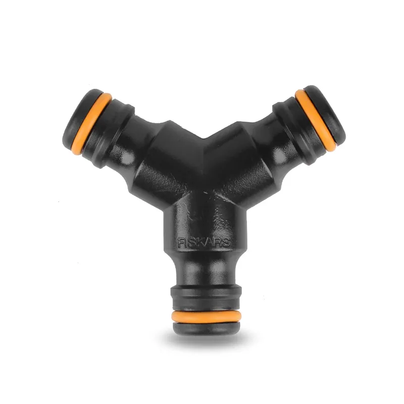 Szybka wysyłka FISKARS Connector czarny - rozdzielacz Y do węża ogrodowego