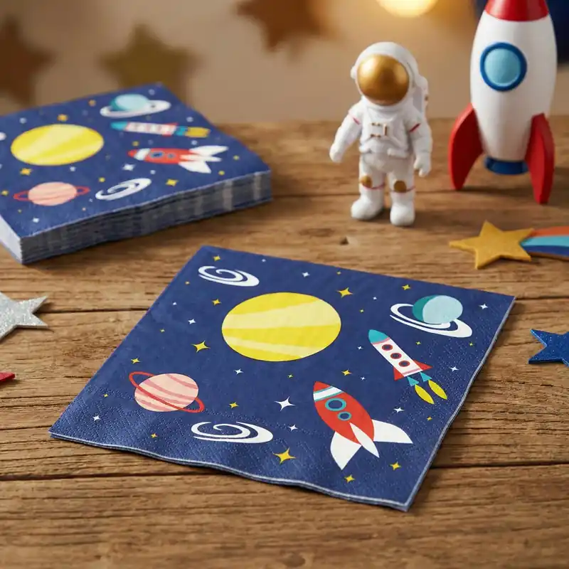 Hit cenowy Serwetki papierowe dekoracyjne PAW SPACE 20 szt.