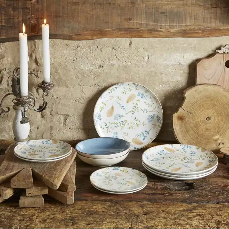 TOGNANA Gaia 18 el. - komplet talerzy porcelanowych na 6 osób Ekspresowa dostawa