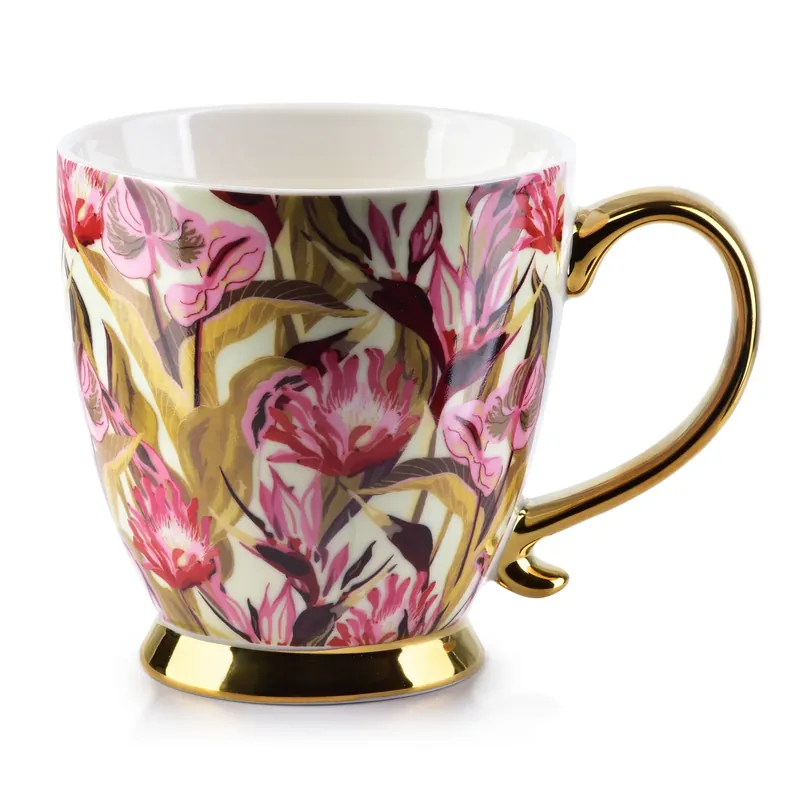 Szybka wysyłka Kubek porcelanowy AFFEK DESIGN PHEOBE RÓŻOWY 400 ml