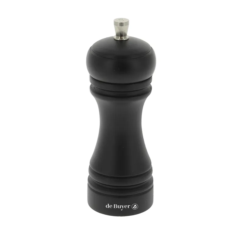 DE BUYER Java 14 cm czarny - młynek do pieprzu drewniany ręczny Ekspresowa dostawa