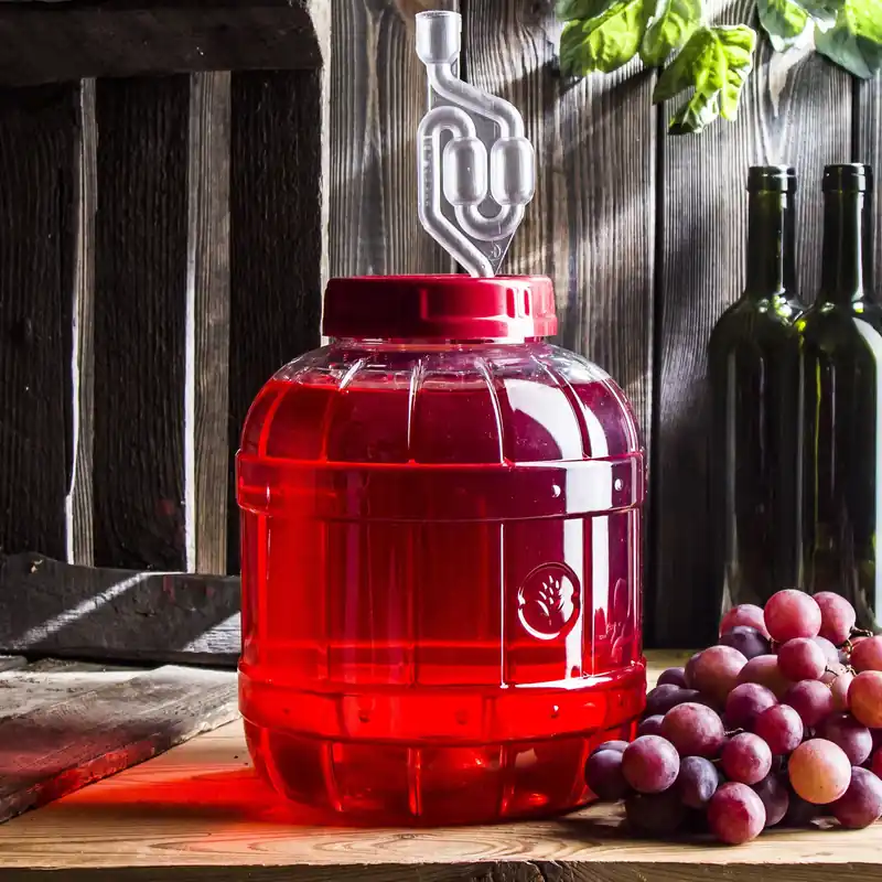 Wysoka jakość BROWIN Wine 5 l- słoik do fermentacji plastikowy