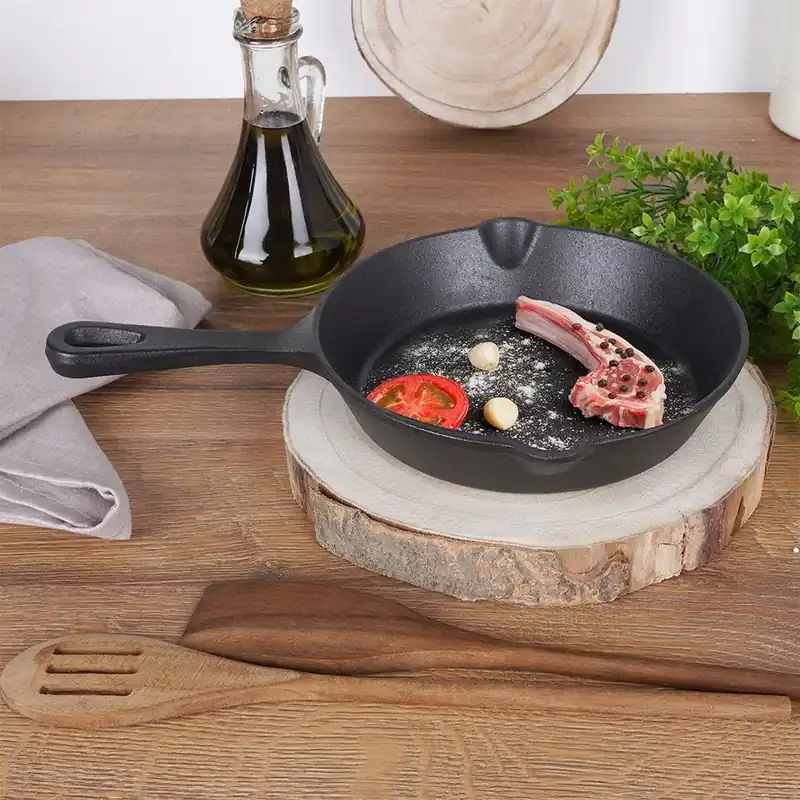 Patelnia grillowa żeliwna 21 cm Cena promocyjna