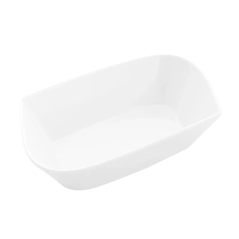 Ograniczona ilość FLORINA Moss 27 cm ecru - miska / salaterka porcelanowa