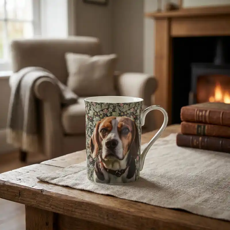 Kubek porcelanowy MORRIS DOGS BEAGLE 350 ml Promocja