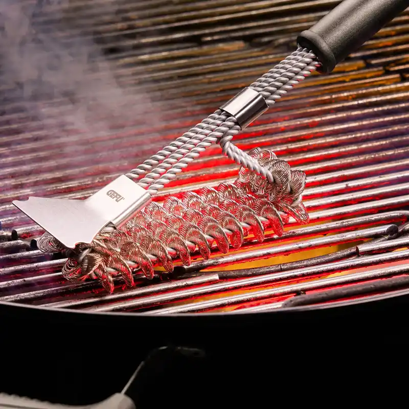 GEFU BBQ 44 cm - szczotka do grilla ze stali nierdzewnej Okazja