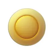 Nowość Duralex Talerz deserowy pomarańczowy ⌀190 mm | Lys Amber