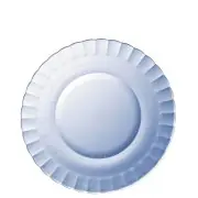 Duralex Talerz płytki niebieski ⌀230 mm | Picardie Marine Okazja