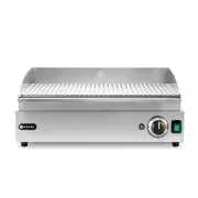Ograniczona ilość Hendi Płyta grillowa elektryczna ryflowana 3500 W | Kitchen Line