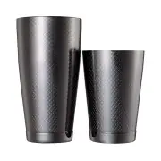 Ekspresowa dostawa Barfly Shaker do koktajli Tin Tin czarny 830/530 ml | Diamond Lattice